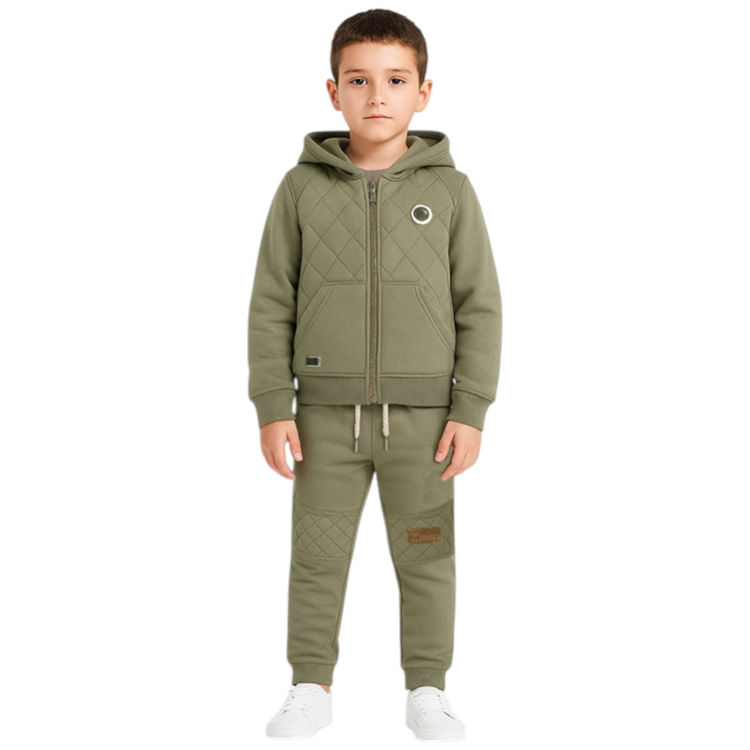 Picture of LLC1257 LEE COOPER KIDS THERMAL FLEECY TWO PIECE TRACKSUIT